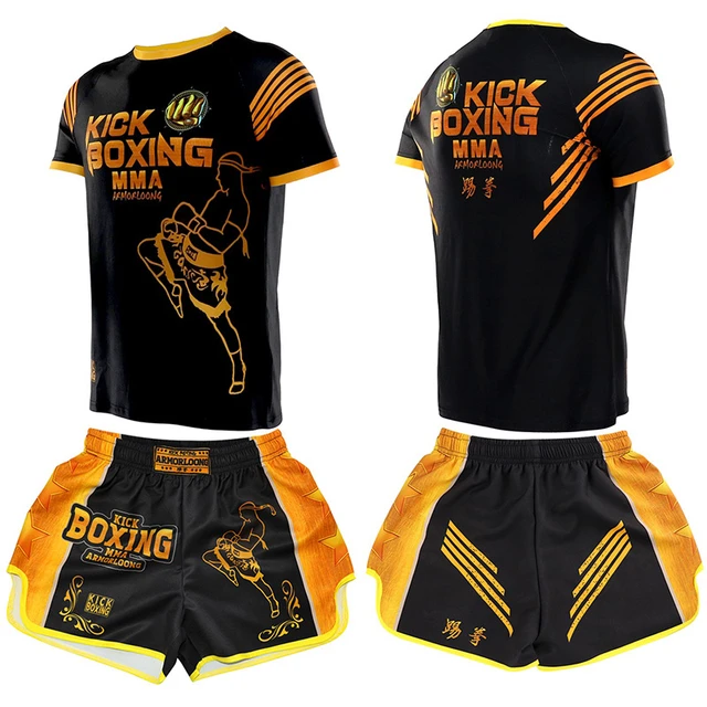 Muay – Shorts De Boxe Thaïlandais Pour Hommes, Femmes, Enfants, Kickboxing,  Combat, Maillot Mma Sanda Grapping Bjj, Pantalons Courts De Sport - Shorts  De Boxe - AliExpress