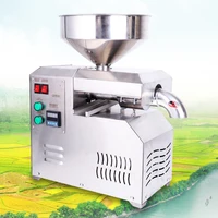 Oil Press Machine Stainless Steel Commercial 15Kg Per Hours Peanut Sunflowers Squeeze 2
