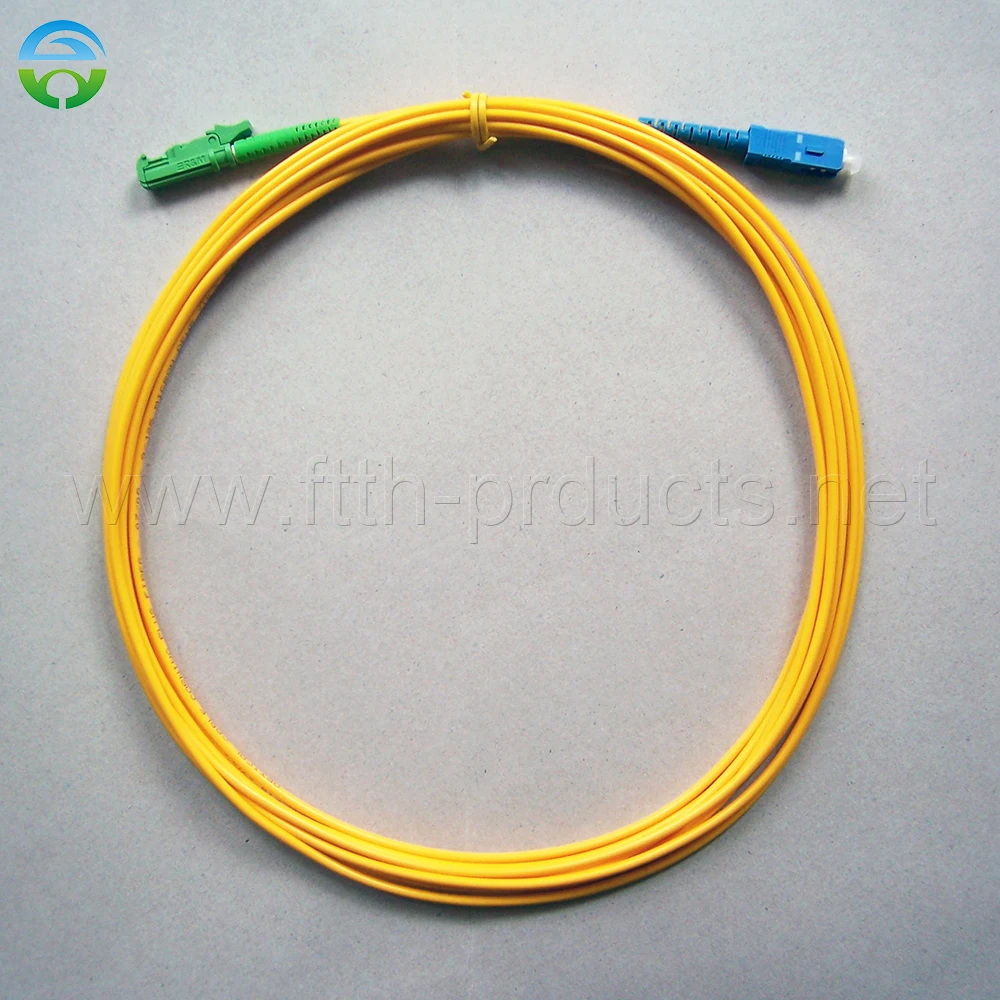 10 шт., патч-корд E2000/APC-SC/UPC SM Simplex G652D 3,0