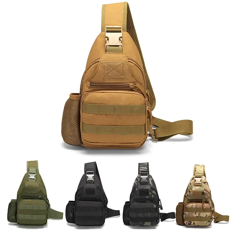 

Тактический Камуфляжный дорожный рюкзак для мужчин, нейлоновый ранец для походов и рыбалки, армейская сумка через плечо для походов
