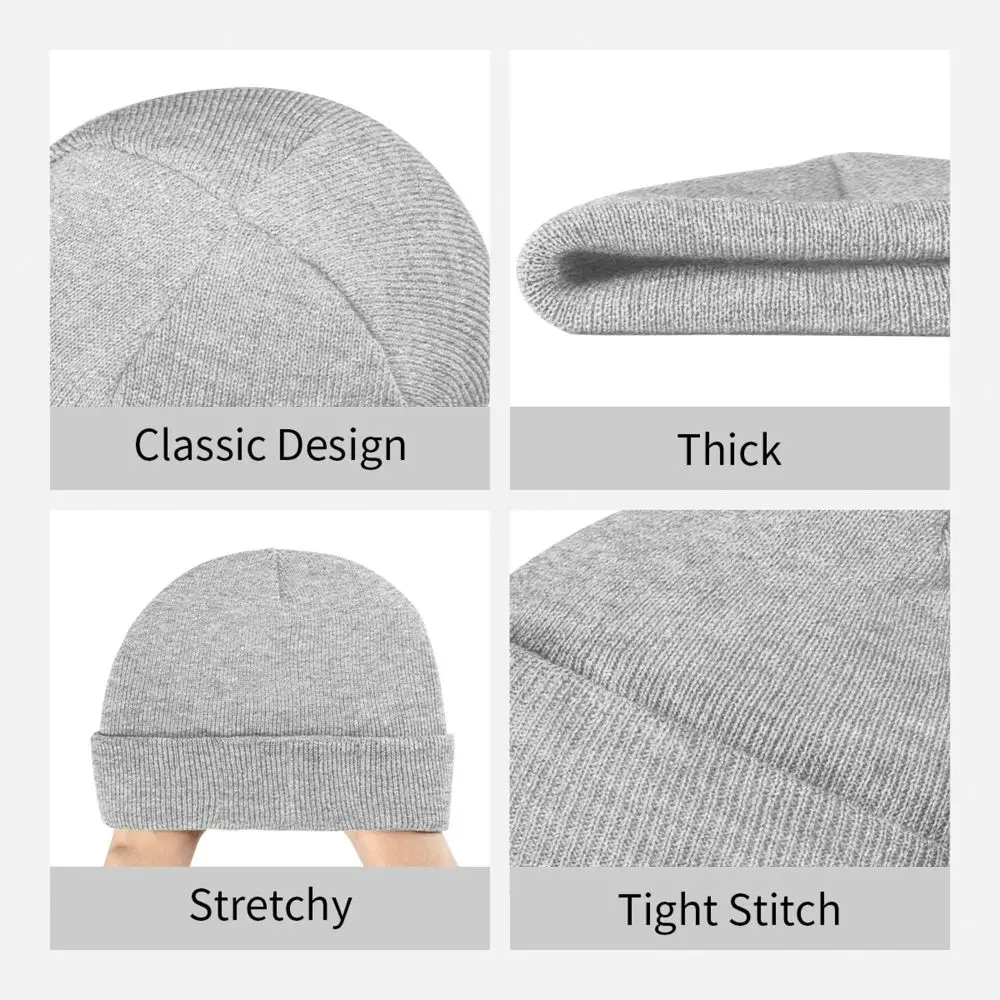 Norwegen Flagge Vintage Look Hüte Herbst Winter Mützen Baggy Cap weibliche männliche Strick mütze – Detail 1
