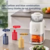 220V Electric Vegetable Slicer Household Kitchen Multifunctional Slicing Machine Potato Carrot Slicer 2