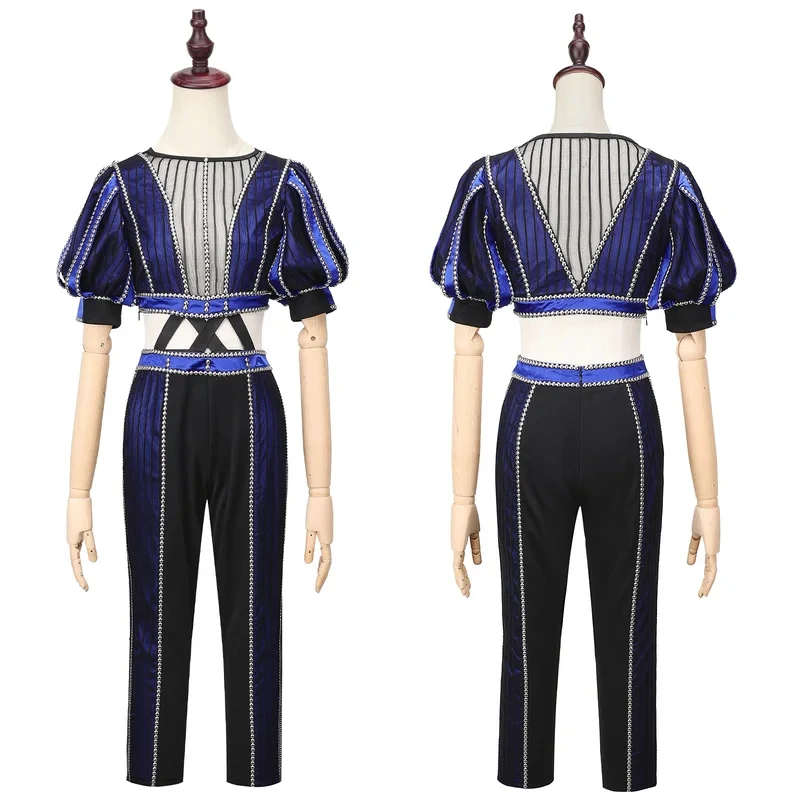 Costume da Cosplay del Musical di Cleaves, Uniforme di Aragon, Katherine Howard, Catherine Parr, Jane Anne per Halloween - immagine 6