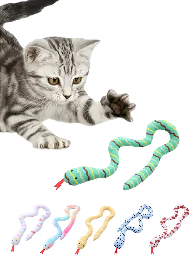 Cat Snakes Toy Kitten Catnip Toys Interactive Cat Teething Chew Toy Plush Stuffed Toy Gift For Cat Pet Accessories Cat Snakes Toy Kitten Catnip Toys Interactive Cat Teething Chew Toy Plush Stuffed Toy Gift For Cat Pet Accessories