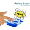 12/24/48Pcs Mini Pop Push Fidget Toys Set Keychain Fidget Toy Anti-Anxiety Stress Relief Hand Toy Pack for Kids Adults Gifts 2