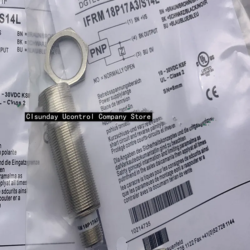 

Новый бесконтактный переключатель IFRM 18N17M1/S14L, 2 шт.