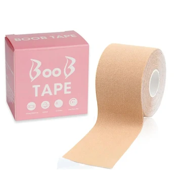 LA Zone Boob Tape Breast Lift Tape and Nipple Covers Push up Tape and  Breast Pasties Strapless Bra Tape Chest Support Tape for Large Breasts  Invisible