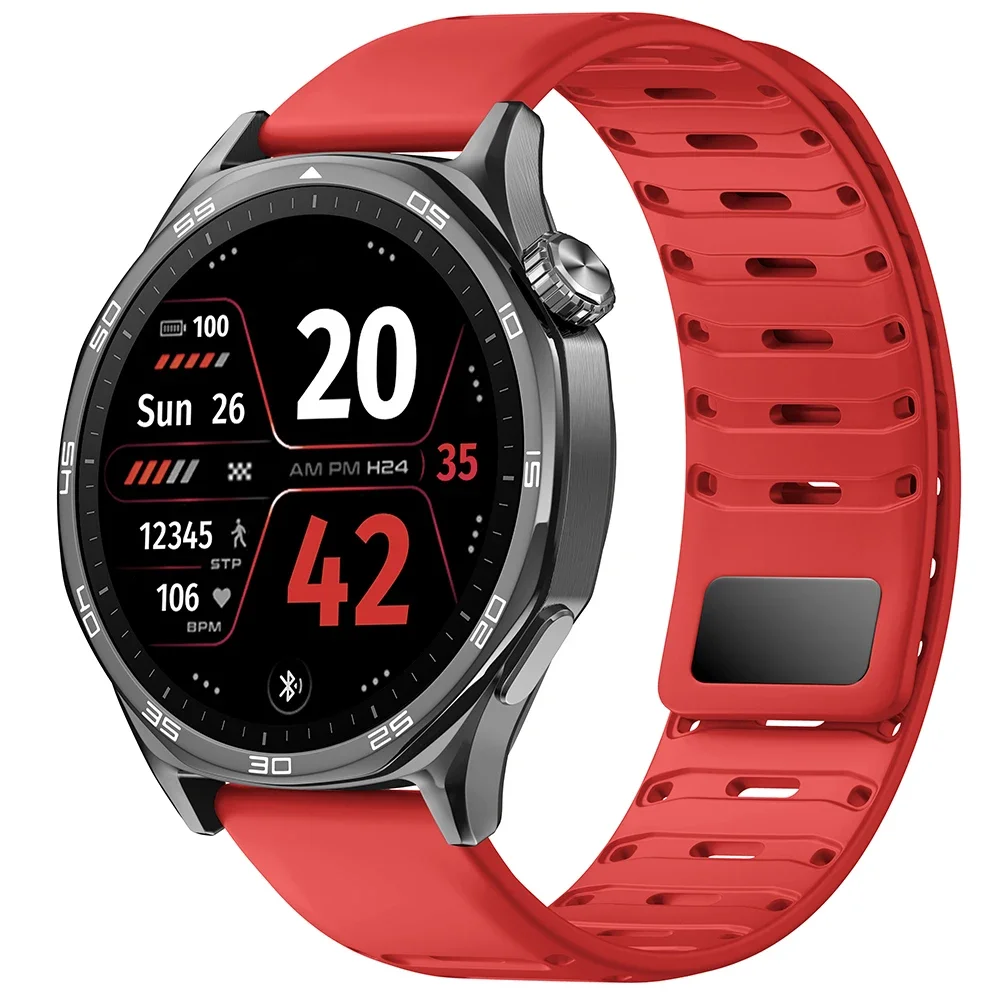 Magnetic Silicone Band, 22mm - Universal Fit