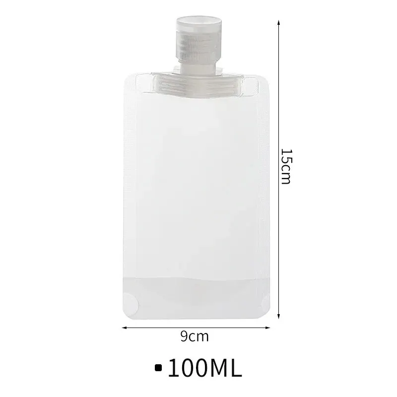 Cosmetic Lotion 10Pcs 30/50/100ML Thickened Travel Subpackage Shower Gel Shampoo Portable Facial Cleanser