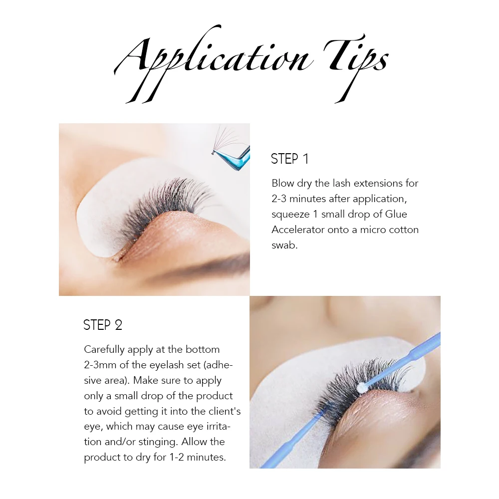 Gollee Super Bonder Extension Lashes Eyelash Extension Glue Fixing Agent Adhesive Eyelashes