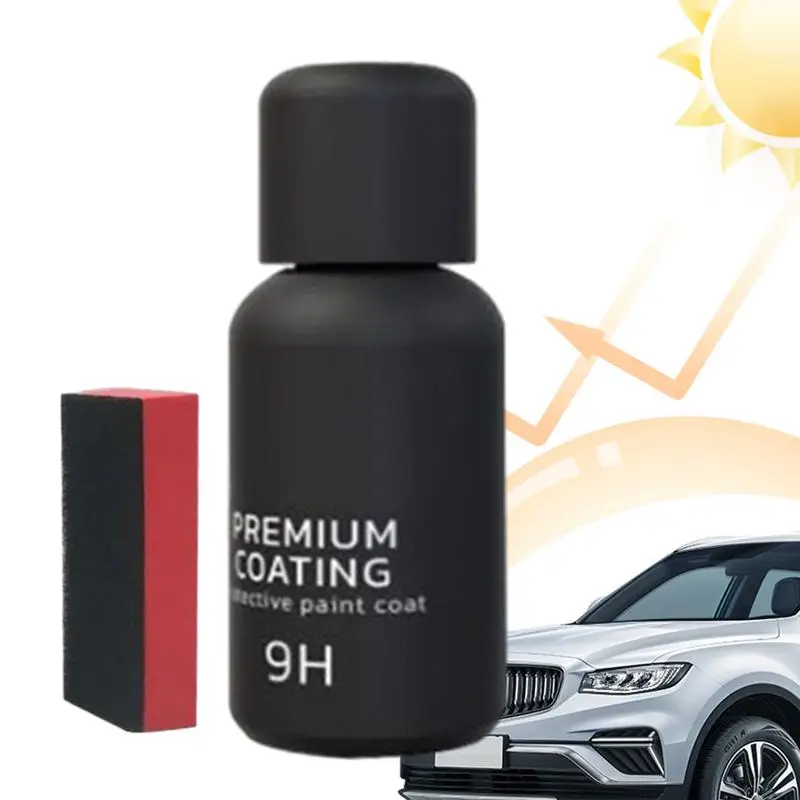 30ml Ceramic Car Coating Car Paint Protection Ceramic Coating With Sponge Car Detailing Coating 9H Ceramic Coating For Paint 500ml car ceramic coating liquid glass for auto car wax paint car polish cleaning spray paint polish for plastic ceramic for car