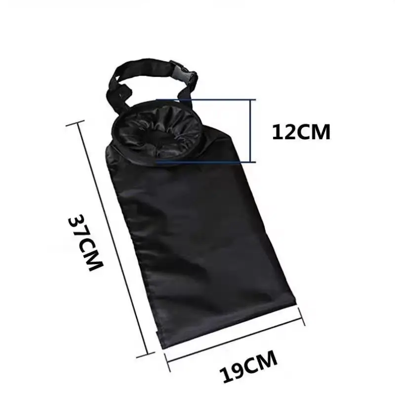 Car trash can car seat back trash holder hang litter bag garbage storage rubbish container oxford cloth car waste bins cleaning tools
