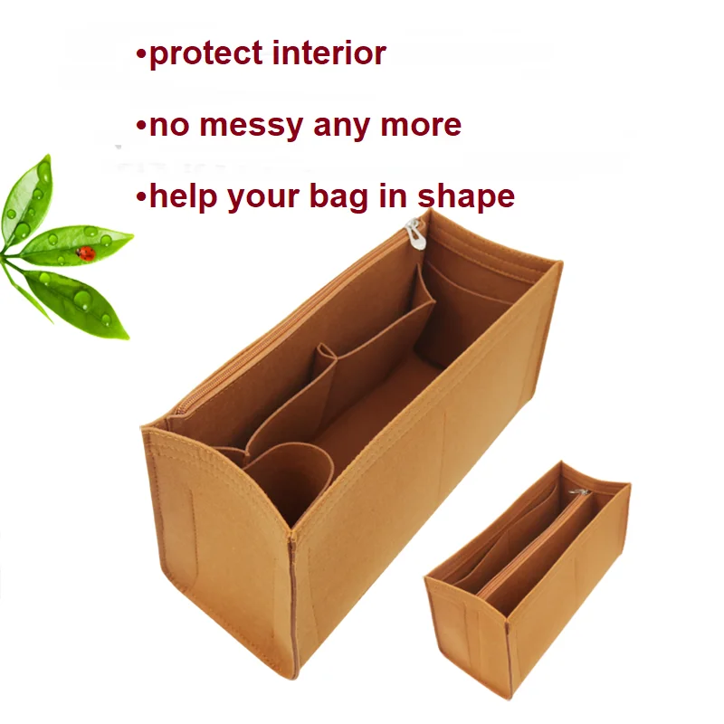 【Soft and Light】Bag Organizer Insert For MCM Munchen Tote Organiser Divider Shaper Protector Compartment Inner