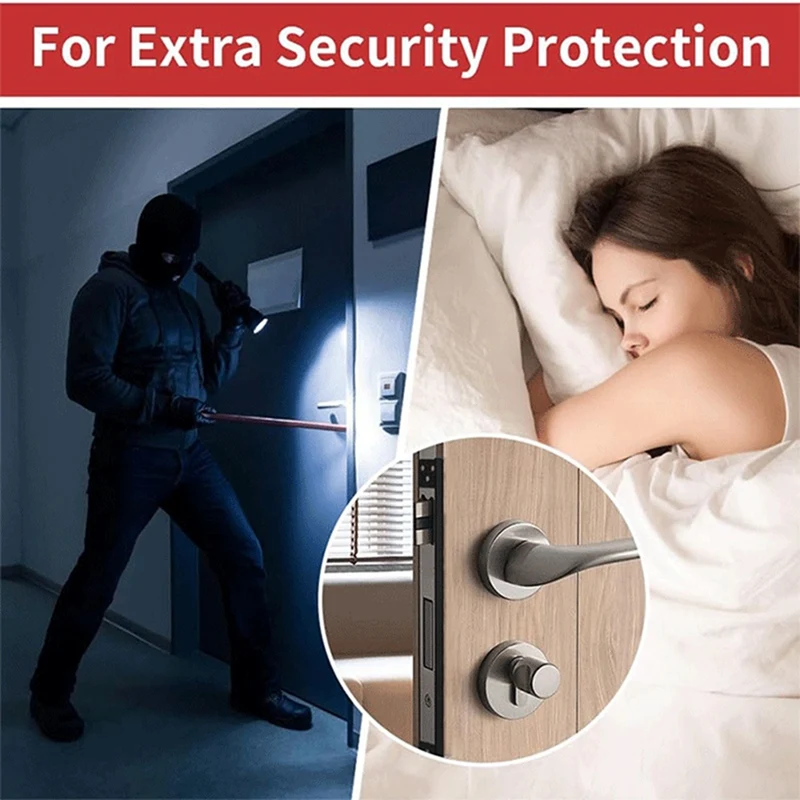 Door Latch Shield Plates, Outswing Door Security Protector, Latch Guard, Cover To Block 11 Inch Easy Install