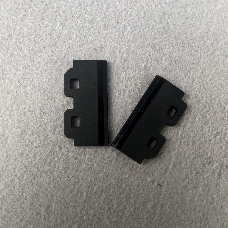 Printer Plotter Spare Parts 3.5CM Rubber Black Smooth Edge Cleaning Wiper