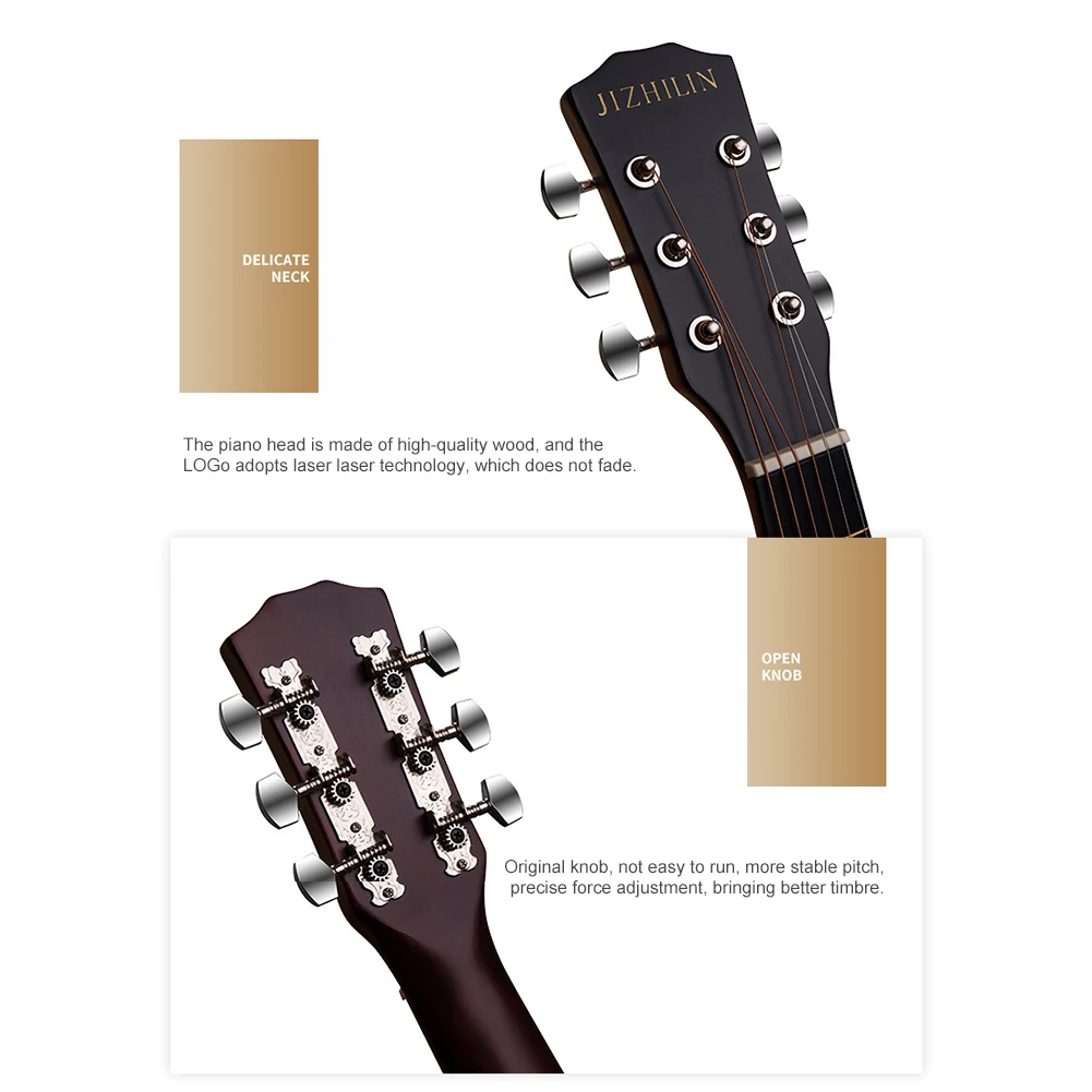 Acoustic Guitar Classical Guitar 38 Inch Acoustic Guitar Starter Kit Gig Bag Classical Basswood Guitar Music Instrument Kit Beginner Kids Adults acoustic guitar,classical guitar