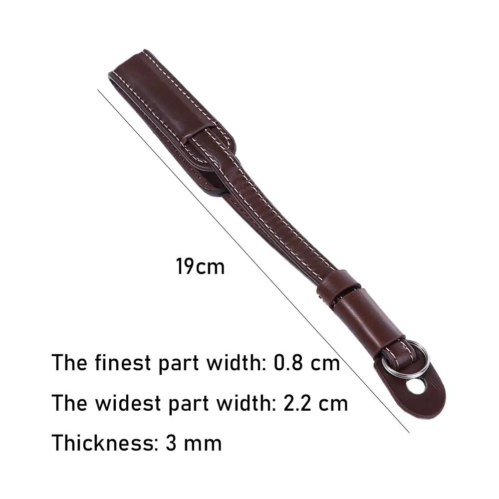 손목 벨트 수제 액세서리 사진 장비 카메라 스트랩 카메라 핸드 스트랩 카메라 손목 스트랩 PU 가죽 끈