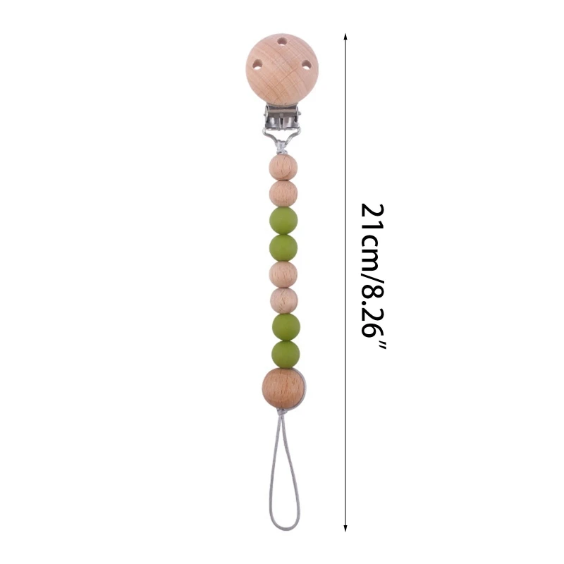 Рисунок 6 - Буковые бусины, зажим для детской соски