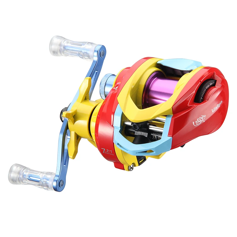 TEBEN LSY Carbon Fiber Baitcasting Reel Ultra-Lightweight 5+1