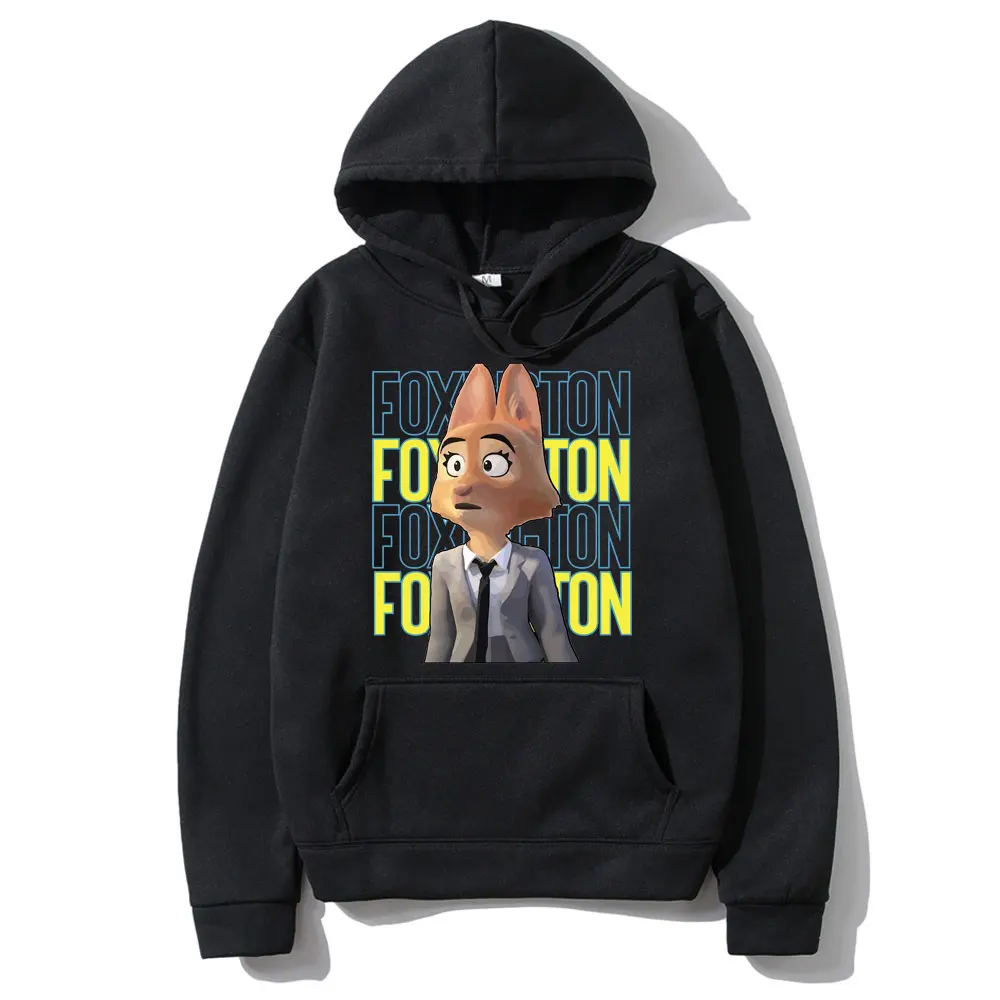 

The BAD GUYS Diane Foxington Fanart Hoodie Funny Unisex Casual Loose Brand Hoodies Men/Women Fashion Oversized Hood Sweatshirt
