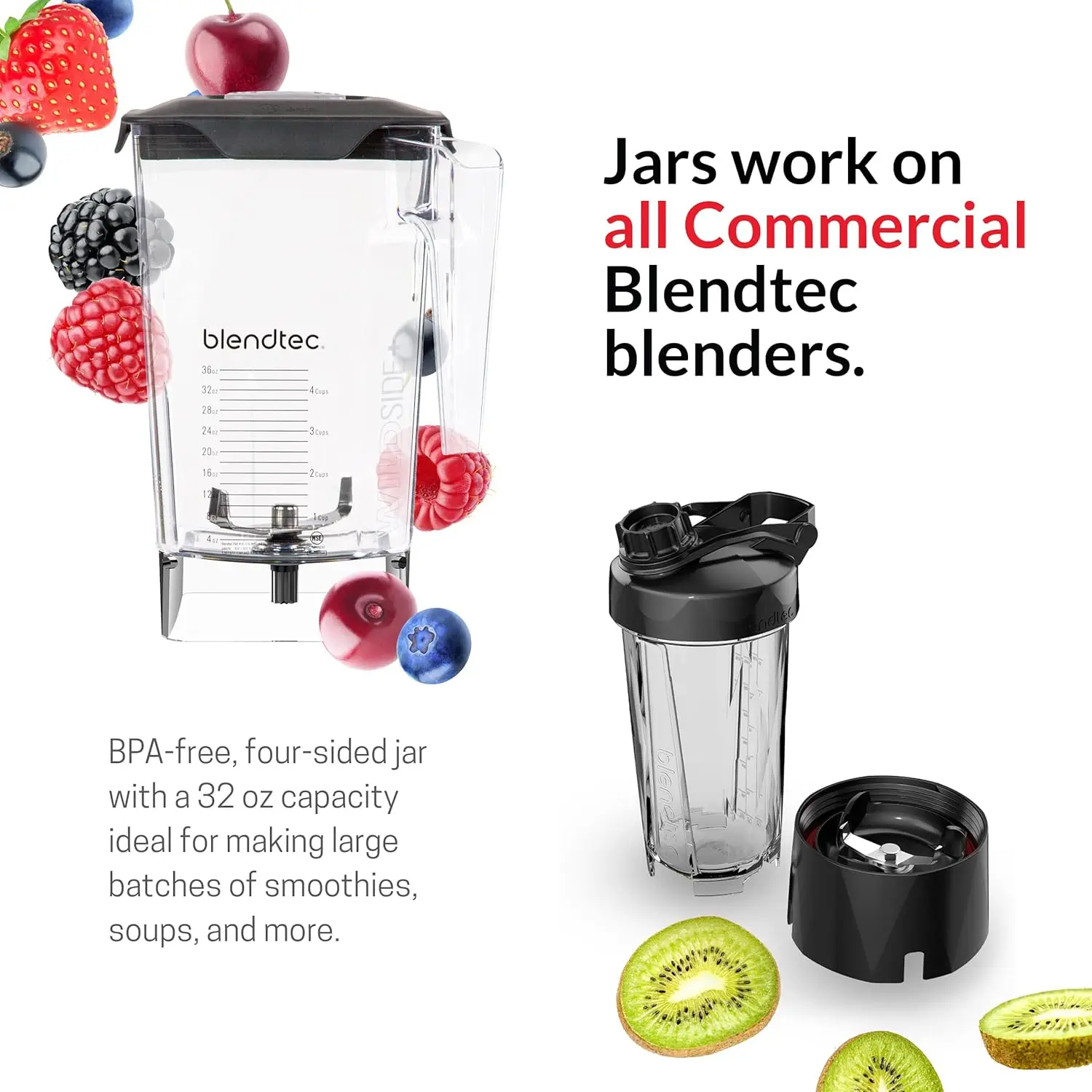 Total Classic Original Blender  + Jar (90 oz) - Professional Grade Power  6   programmed Cycles  10-speeds 3
