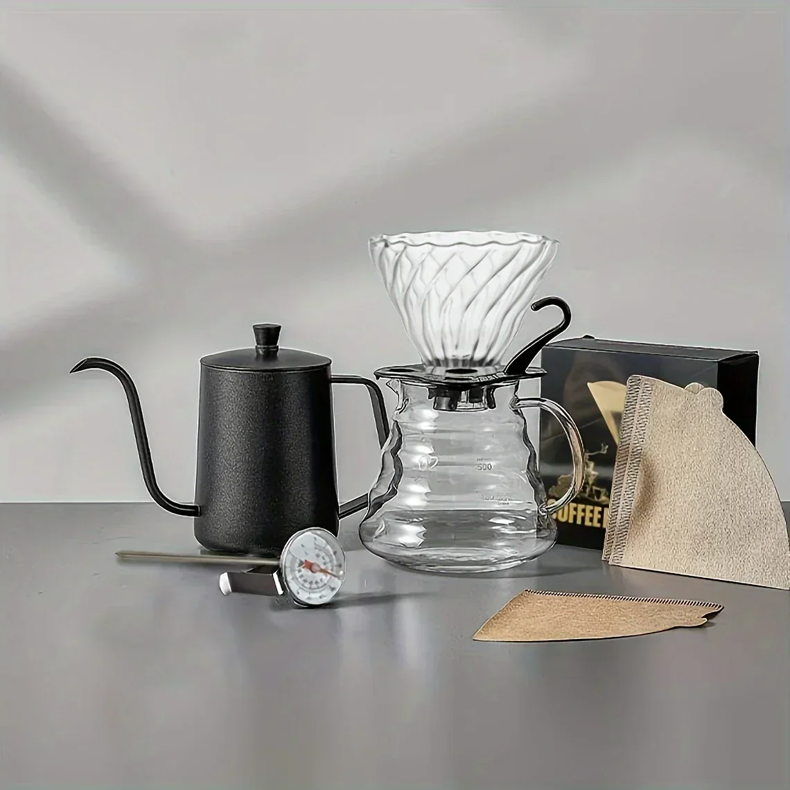 Portable Coffee Set 7 Pieces - طقم قهوة محمول 7 قط...