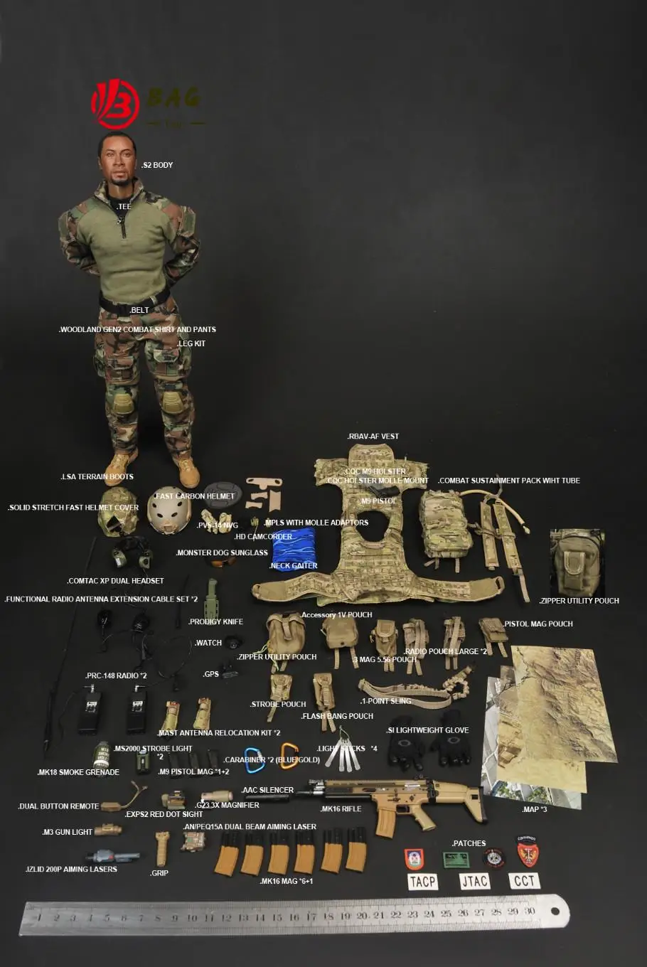 1/6 Action Figures Soldier Story Ss075 U.s. Air Force -tacp/jtac - Action  Figures - AliExpress