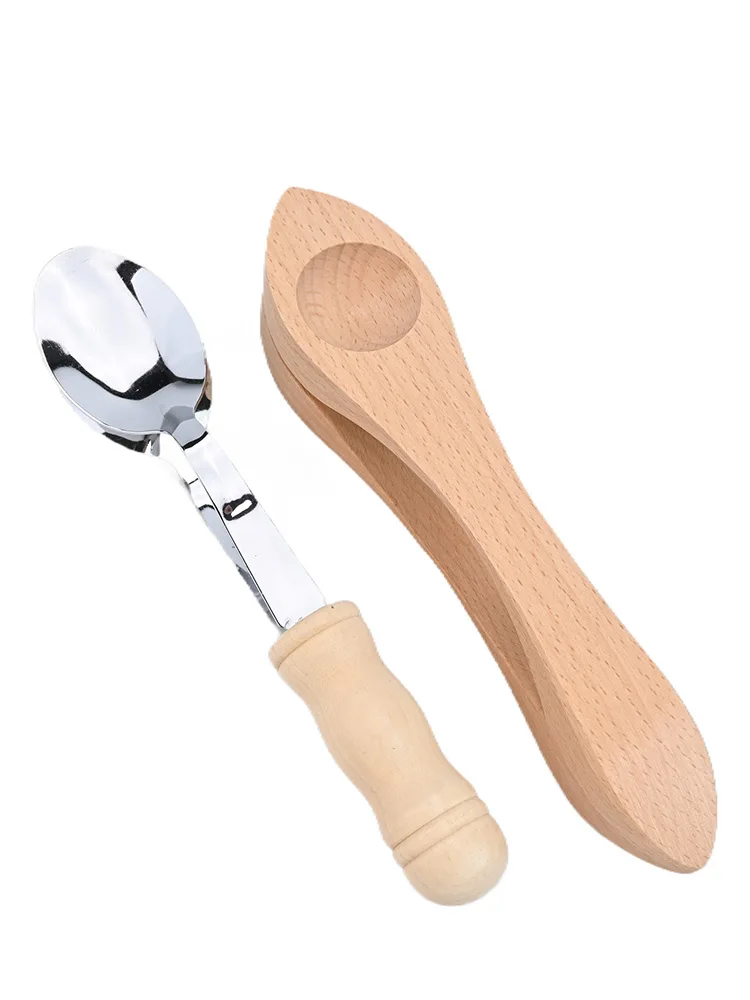 For Party Wooden Musical Spoon Musical Spoons Folk PercussionSound Spoon Traditional Percussion Wood+Metal None