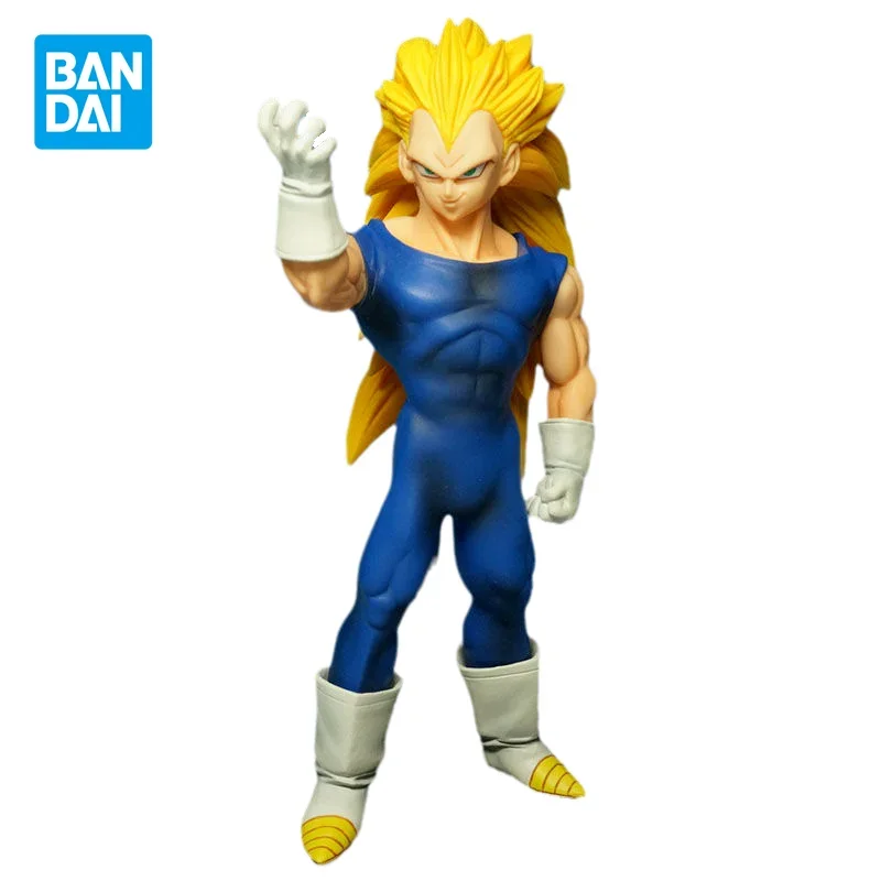 

Bandai Genuine Dragon Ball Anime Figure Vegeta IV DXF Action Figure Toys for Boys Girls Kids Christmas Gift Collectible Model