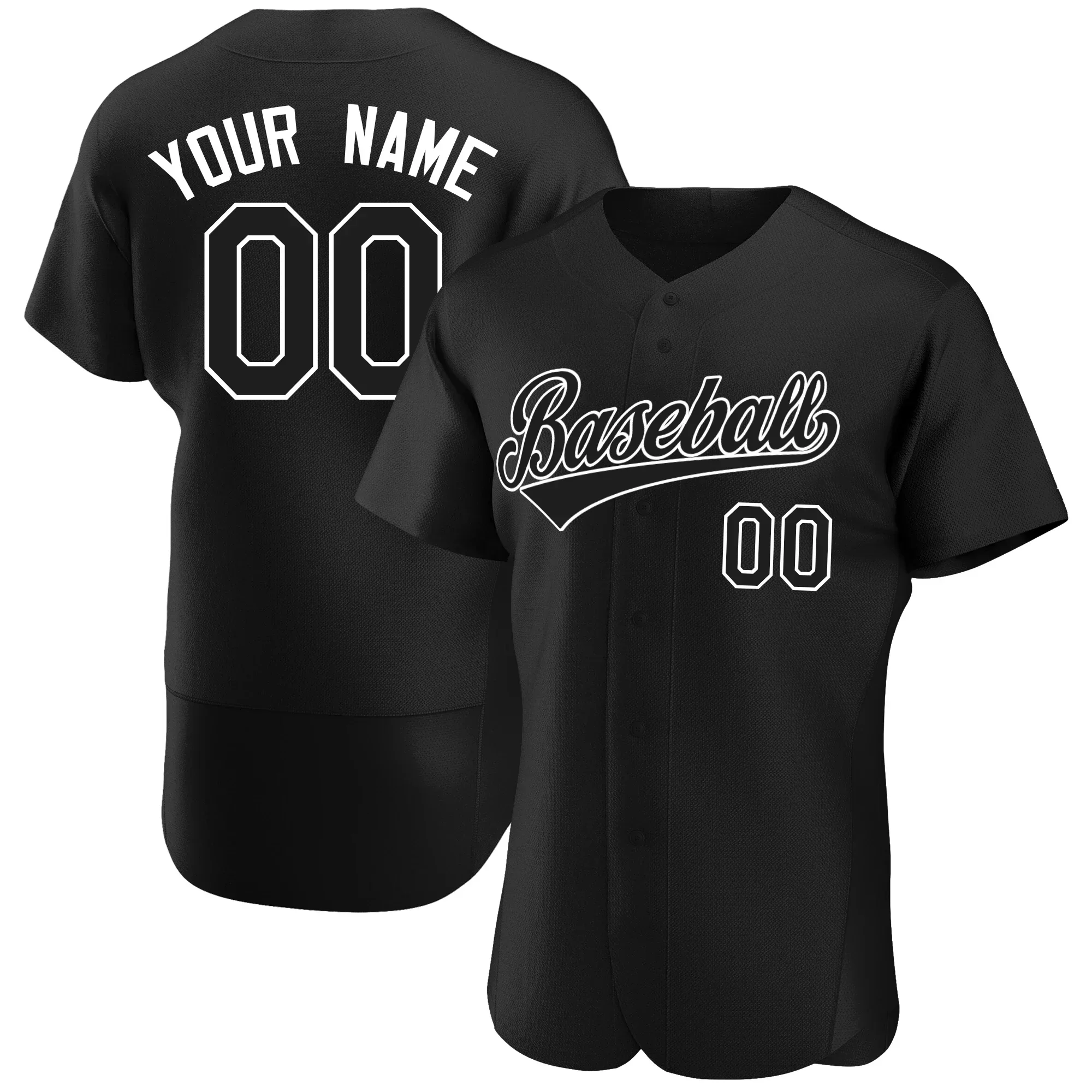 Top Quality Baseball Jersey Athletic Print Name/Number Sleeve Dry-comfort Cool Hip Hop Street Shirts for Adults/Youth