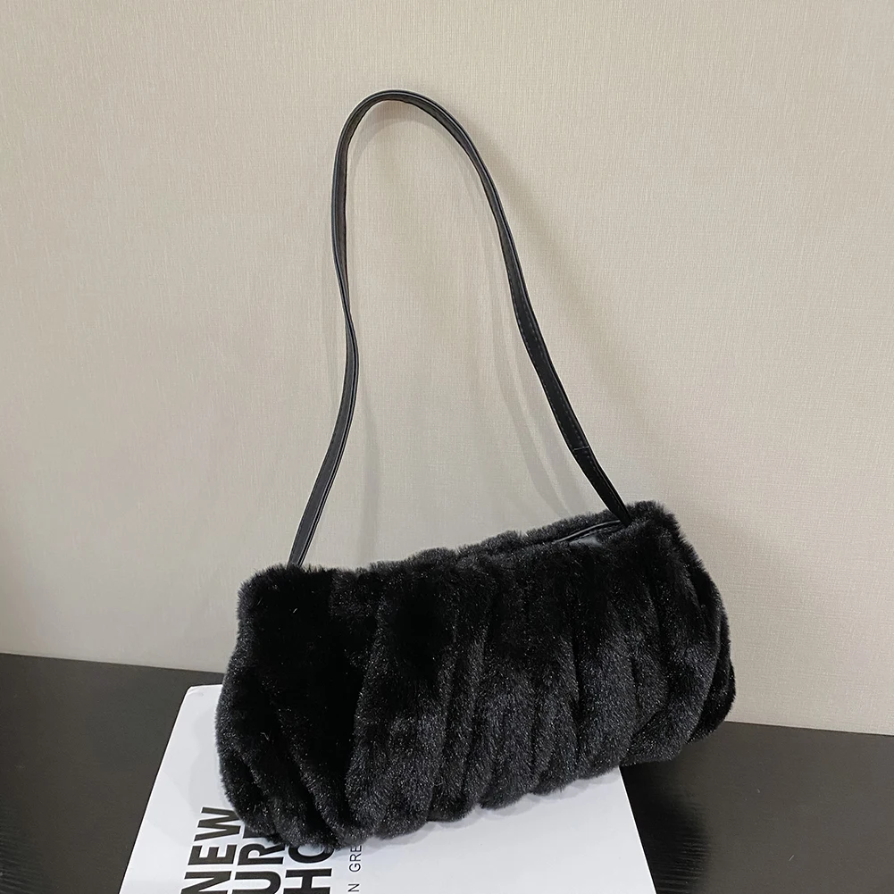 Fur Faux Bag Handbag Purse | Faux Fur Shoulder Bags | Faux Fur Crossbody Bag  - Luxury - Aliexpress