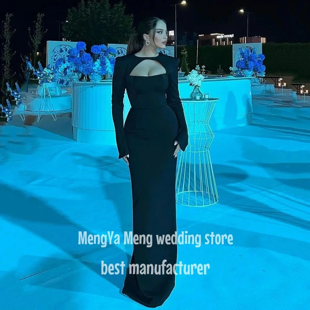 ZHUISHU – robe de soirée longue en Satin pour occasions spéciales, queue de poisson, robe de soirée de mariage pour femmes, élégante, col rond, dos nu, Gala