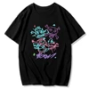 Jinx Arcane Monkey T Shirt Anime Cosplay Tees Women Men Grunge Aesthetic Short Sleeve High Quality Cotton EU Size Streetwear 2