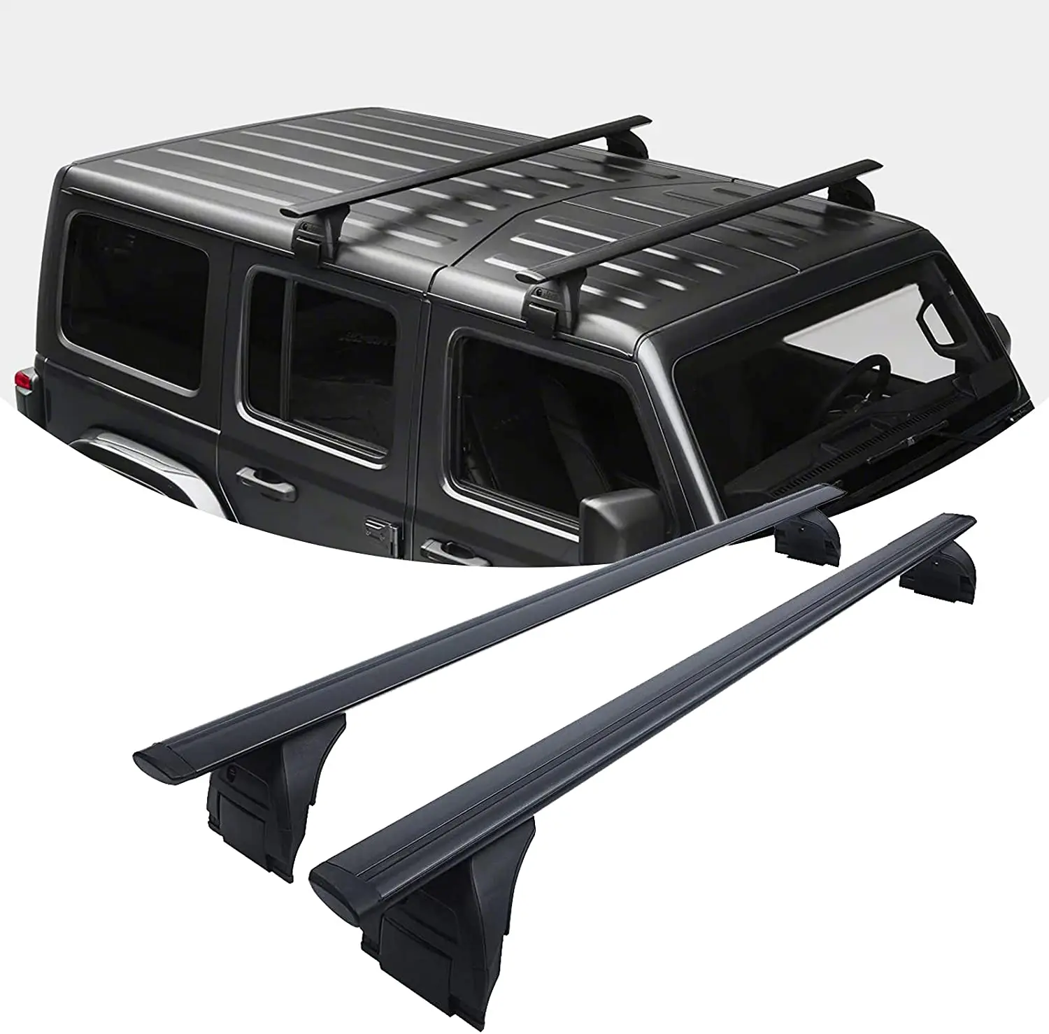 

Hot sales Car Off Road Auto Accessories aluminum roof rack for jeep wrangler JK JL JT