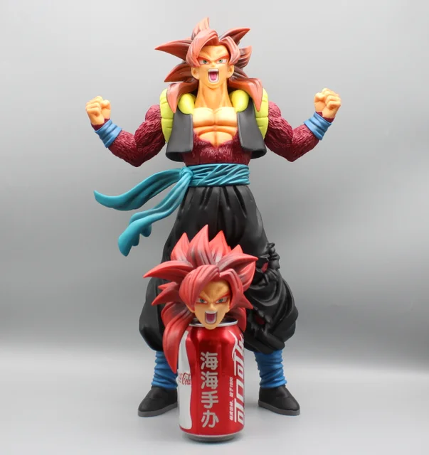 Dragon Ball Z Action Figure Gogeta Super Saiyan 4 Set Toy Dragon Ball Super Gogeta  Goku Vegeta Model For Kids Gifts My - Action Figures - AliExpress