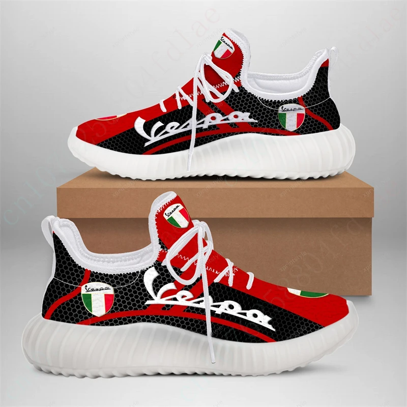 Vespa Lightweight Comfortable Male Sneakers Big Size Casual Original Men's Sneakers Unisex Tennis Shoes Sports Shoes For Men
