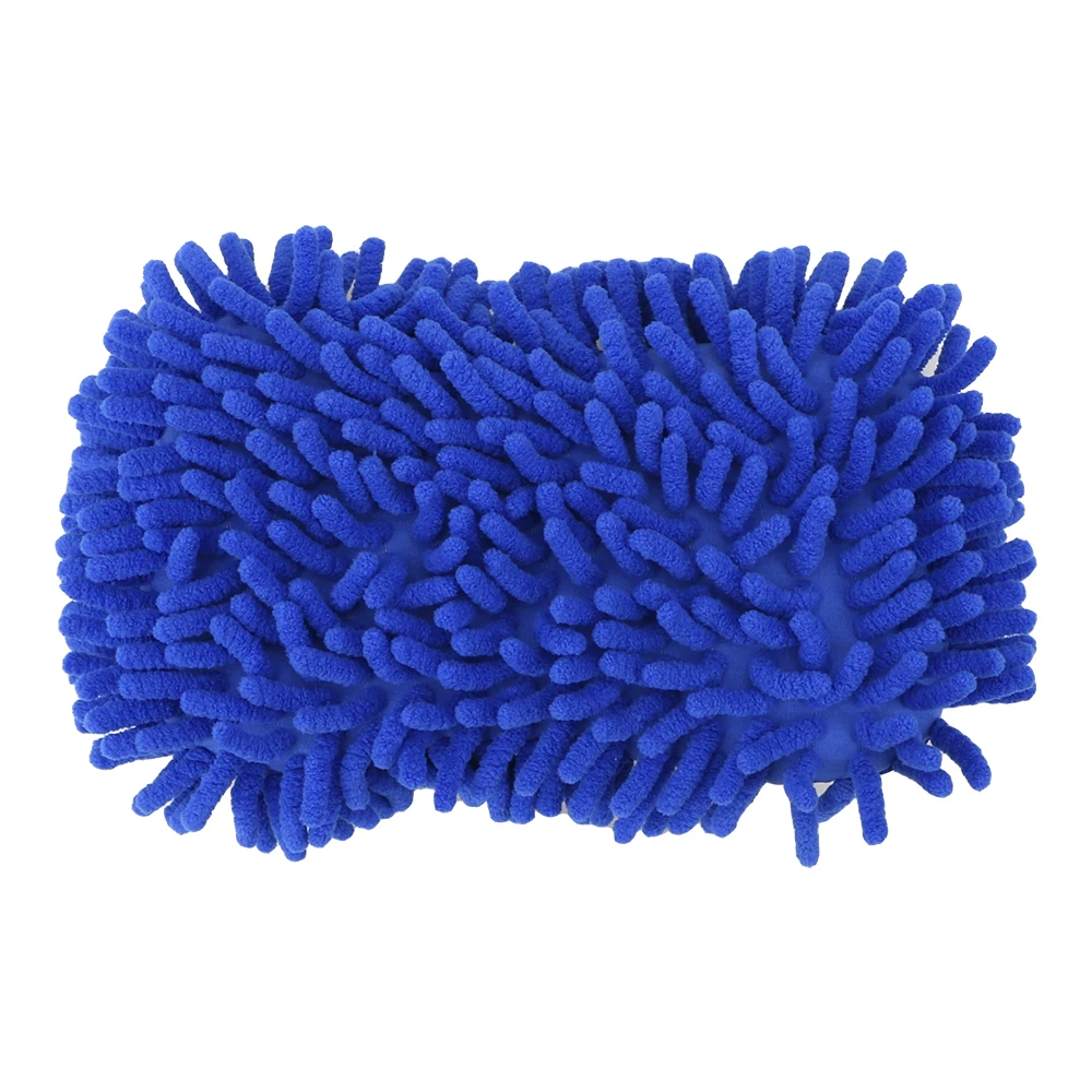 Car Cleaning Motor Motorcycle Brush Washer Car Window Body Washing Gloves Soft Microfiber chenille Paint Care Auto Maintenance