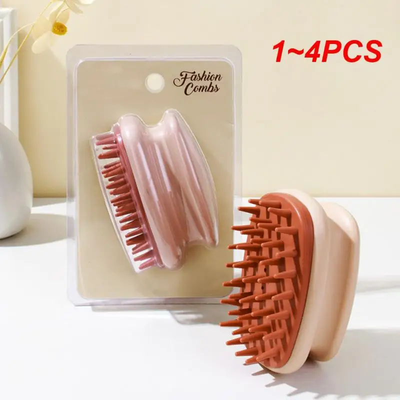 

Silicone Shampoo Massage Comb Brush Double-layer Detachable Head Brush Itchy Scalp Scratcher Deeply Cleanse Tool