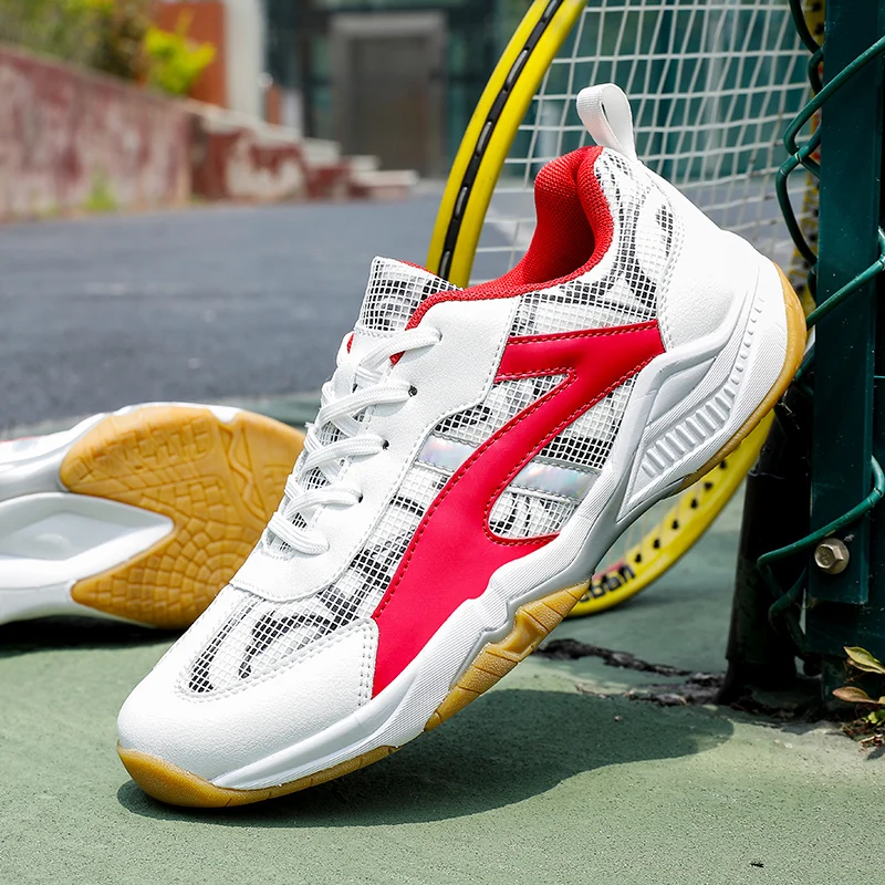 

2022 Brand Badminton Shoes for Men Womens Outdoor Professional Volleyball Sneakers Men Spring Lightweight Table Tennis Shoes New