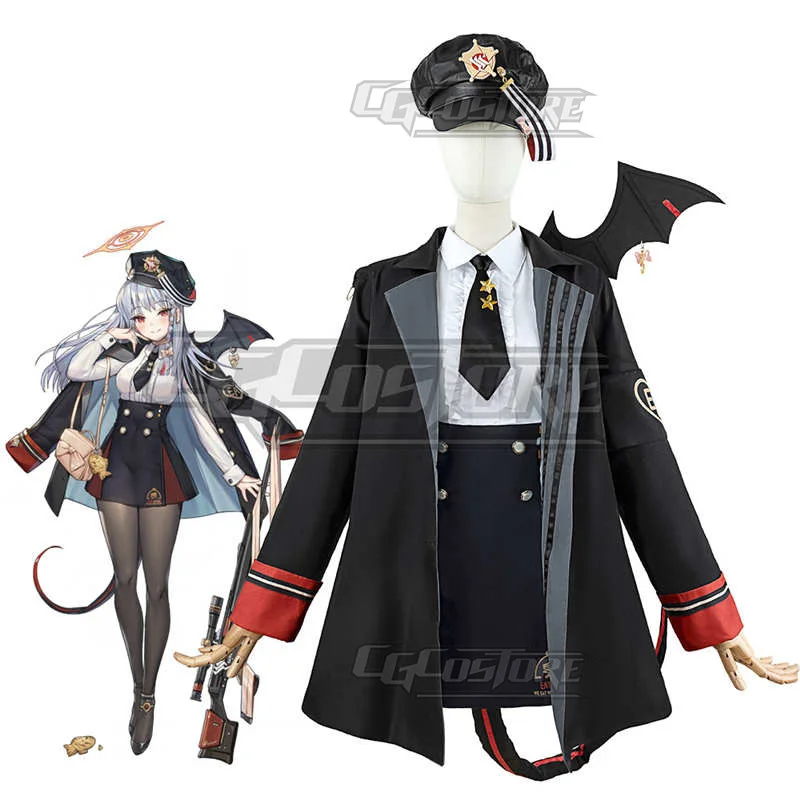 

Blue Archive Kurodate Haruna Cosplay Costume Anime Dresses Christmas Halloween Freeshipping CG1443WL
