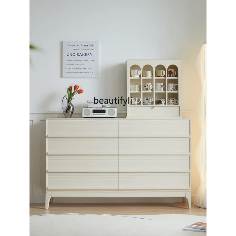 

White Cabinet Eight Spares Cabinet Bedroom Storage Organizer Room Storage Clothes Closet