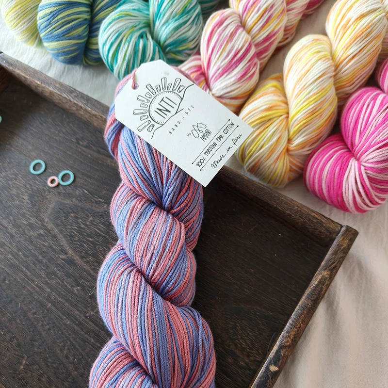 1개 283mtrs/100g Amano Inti 페루산 100% 페루산 피마 면사