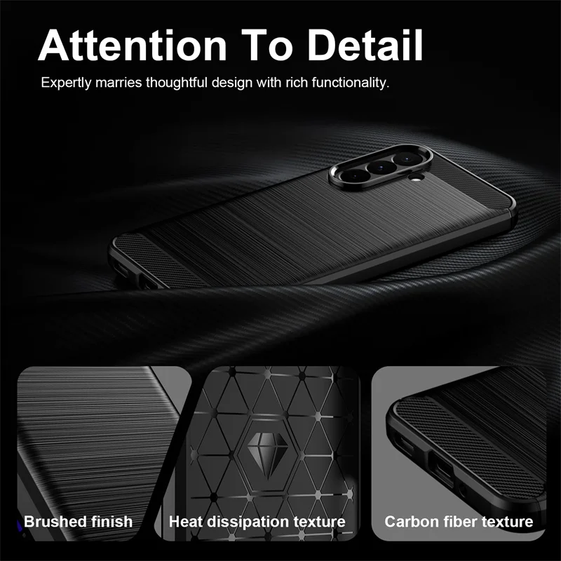 Non-Slip Flexible TPU Shockproof Protective Phone Case