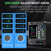 KUAIQU Programmable Adjustable DC Power Supply,RS232/USB Remote Control Power Supply Voltage Stabilizing 30V 60V 120V For Test - Image 5