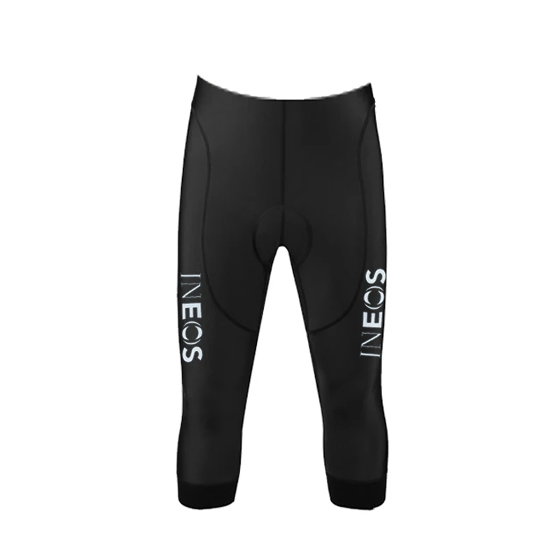 INEOS New Team Summer Cycling Bib Shorts 19D Gel Pad Breathable 7 Points Pants MTB Bicycle Outdoor Men 3/4 Cycling Pants cycling bib shorts,cycling shorts,cycling pants