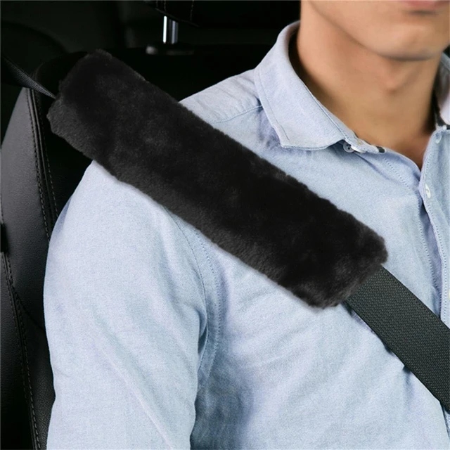 2x Car Seat Belt Cover Pads Safety Shoulder Cushion Covers Strap Pad Adults  Kids