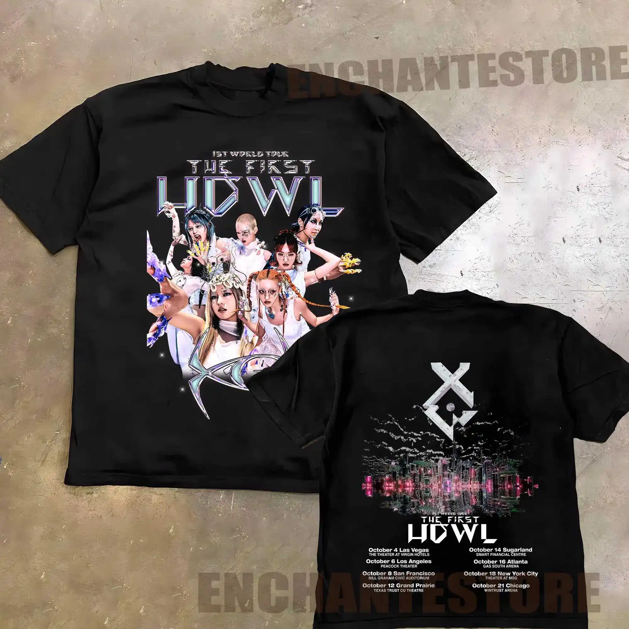 XG The First Howl World Tour T-shirt XG Woke Up Shirt