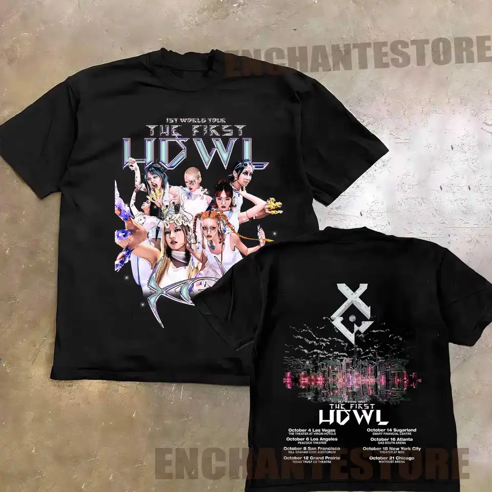 XG The First Howl World Tour T-shirt XG Woke Up Shirt Xtraordinary