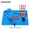 Antistatic ESD Soldering Mat For Bga Rework Station Large Ipad Repair Heat Insulation Mat Pad Small Silicon Mat Thick Soldering 1