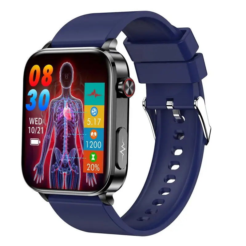 

1.96inch HD Non-invasive Smart Watch Wireless Heart Rate Blood Pressure Health Monitor IP67 Waterproof Fitness Watch For IOS